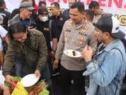 HPN 2023, Kapolres Metro Tangerang Kota Berikan Surprise Usai Press Rilis