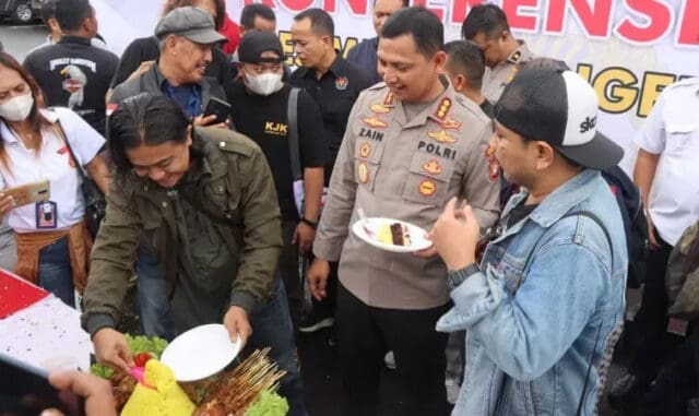 HPN 2023, Kapolres Metro Tangerang Kota Berikan Surprise Usai Press Rilis