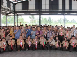 Guru SD dan SMP se- Kota Tangerang Kursus Mahir Dasar Pembina Pramuka