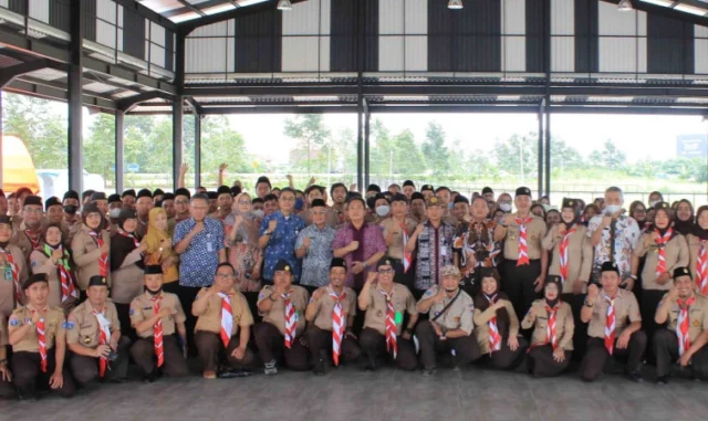 Guru SD dan SMP se- Kota Tangerang Kursus Mahir Dasar Pembina Pramuka