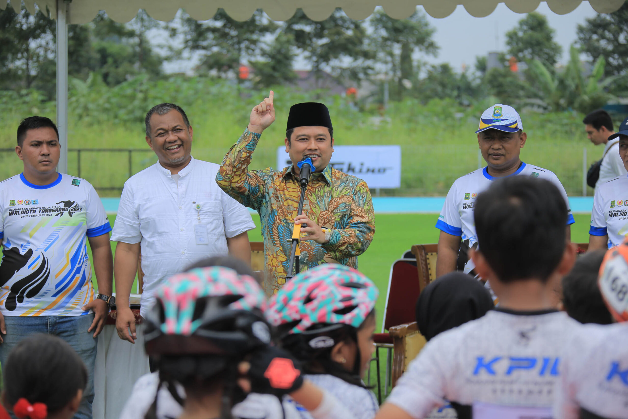 HUT ke-30, Ratusan Atlet Sepatu Roda Berlaga Rebut Piala Wali Kota Tangerang
