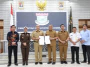 Pemerintah Kabupaten Tangerang Hibahkan 2 Bidang Aset TPU ke Tangsel