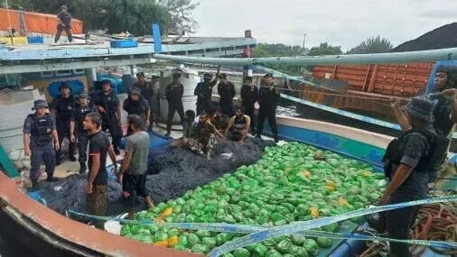 Operasi PRG BNN Pusat Gagalkan Penyelundupan 309 Kg Sabu Di Pulau Panaitan Banten