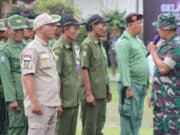 Satpol PP dan SatLinmas tingkat Kabupaten, Simulasi Apel Gelar Pasukan Persiapan Pemilu