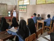 Puskesmas Mekar Baru Lakukan Sosialisasi Konseling Upaya Berhenti Merokok di Kalangan Pelajar