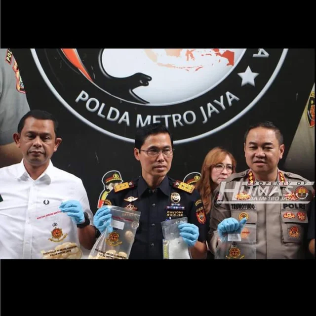 Polda Metro Jaya Ungkap 3 Kasus Narkoba Jaringan Internasional