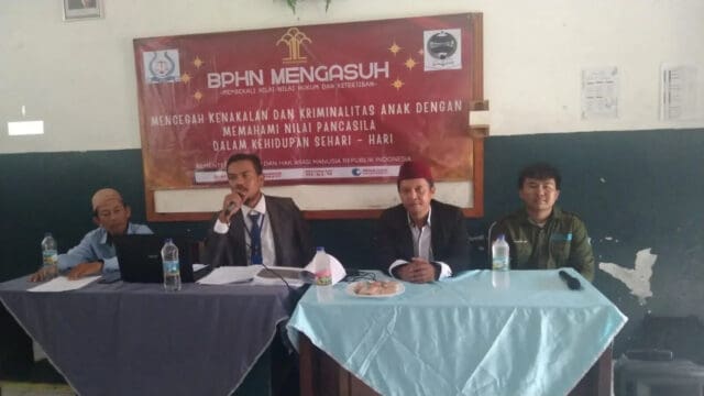 Tim Lima LBH Matahati Lakukan Penyuluhan Hukum di SMP Islam Abaabiyl dalam Program BPHN Mengasuh