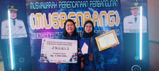 Pustakawan Poltekkes Banten Raih Juara 1 Lomba Inovasi Daerah Kabupaten Lebak Tahun 2023