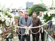 Atasi Banjir, Wali Kota Tangsel Resmikan Pembangunan Turap Kali Puri Bintaro Indah