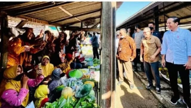 Menjelang Ramadhan, Presiden Jokowi Cek Harga Dan Komoditas Pangan Di Pasar Mendenrejo