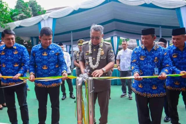 Tingkatkan Kualitas Belajar, Benyamin Resmikan Gedung Baru SDN Paku Alam 1