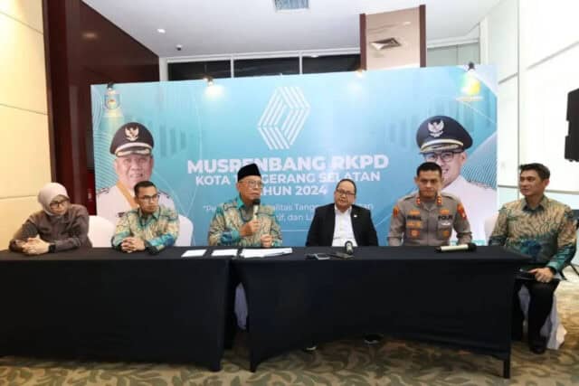 Buka Musrenbang RKPD Tangsel, Benyamin Jelaskan Empat Prioritas Pembangunan Tahun 2024