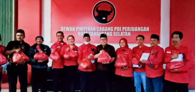 Kader PDIP Tangsel Kompak Antarkan Ananta Jadi Senator