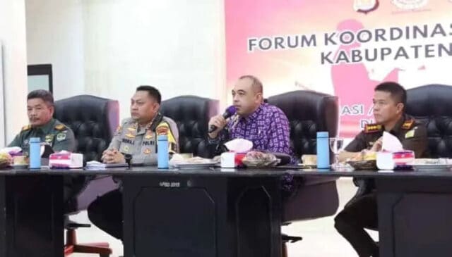 Bupati Tangerang Pimpin Rakor Forkopimda Jelang Hari Buruh di Puspemkab