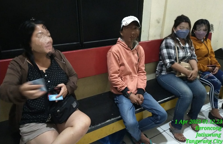 Razia Warung Remang-remang Situ Bulakan Kota Tangerang, Tiga Wanita Diangkut