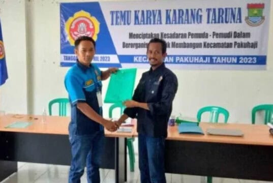 Luar Biasa! Junaedi Cadong Terpilih Menjadi Ketua Karang Taruna Kecamatan Pakuhaji Periode 2023-2028