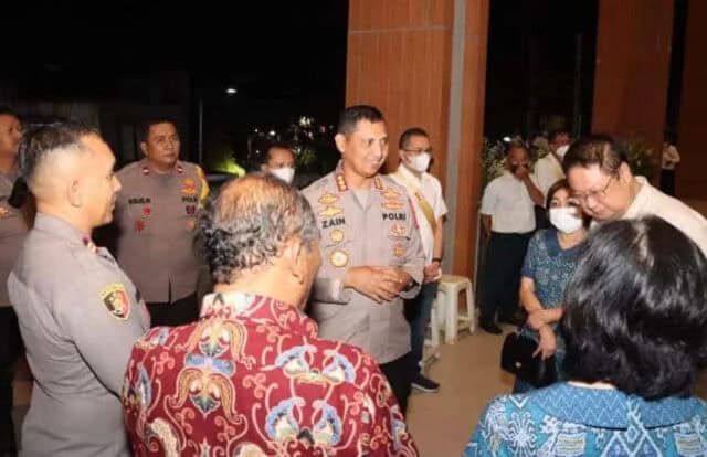 Kapolres Cek Gereja Bernadeth Pinang, Ratusan Personil Gabungan Amankan Paskah di Tangerang