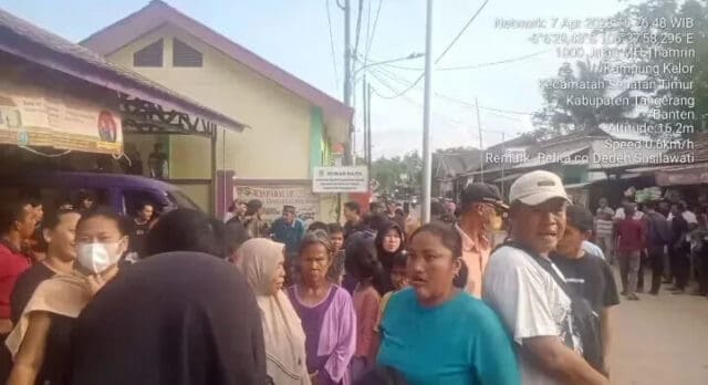 Warga Keluhkan Pengurukan Tanah di Jalan MH Thamrin kampung Kelor Sepatan Timur