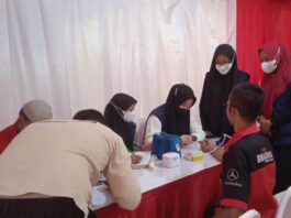 Misi Kemanusiaan, PMI Kota Tangerang Beri Layanan Kesehatan di 6 Pos Lebaran 2023