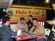 Mantep Jasa! Polres Metro Tangerang Kota Luncurkan Progam 'Halo Polisi' Malam Hari di Kuliner Pasar Lama