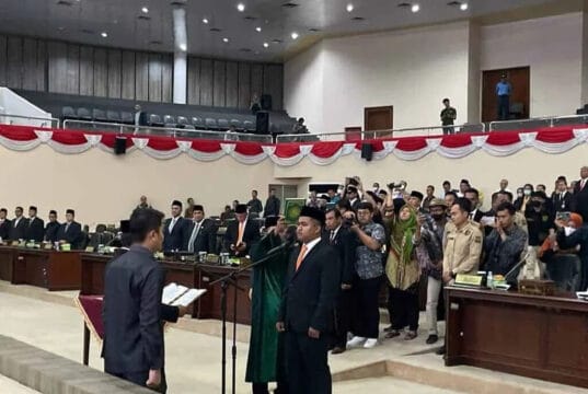 Teuku Muhammad Zacky Dilantik Sebagai Anggota DPRD Provinsi Banten