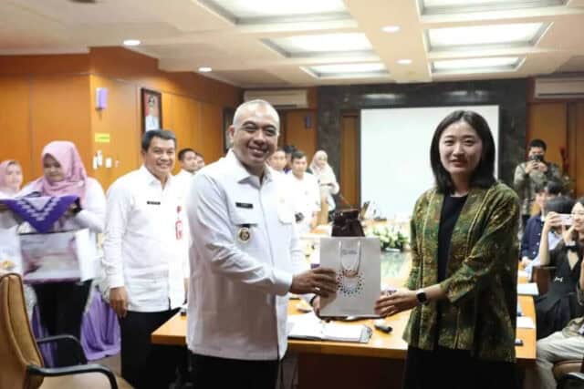Bupati Zaki Terima Kunjungan Delegasi KOICA dari Korea