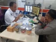 POKSEK KSKP MERAK DAN ASDP CARI SOLUSI PARA PEDAGANG BERJUALAN DI AREA PELABUHAN