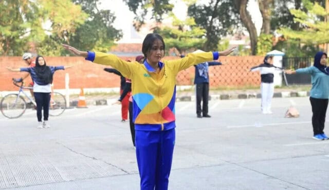 Masyarakat Kota Tangerang di Ajak Hidup Sehat dengan Berolahraga