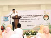 Hadiri Halalbihalal DWP Tangsel, Benyamin Sampaikan Hal Ini