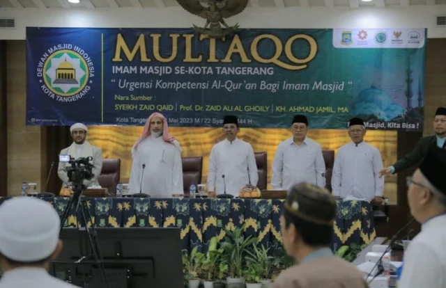 Multaqo Imam Masjid se-Kota Tangerang, Hadirkan Ulama Asal Finlandia