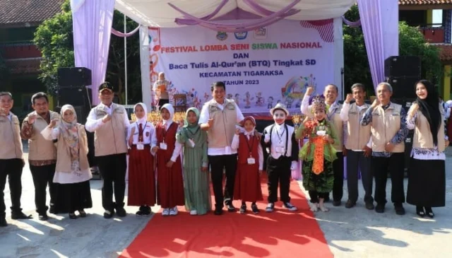 Sekda Buka Festival Lomba Seni dan Baca Tulis Al-Qur'an di Kecamatan Tigaraksa