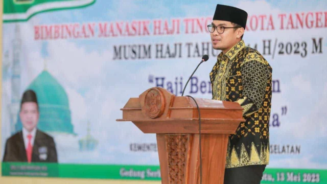 Buka Bimbingan Manasik Haji Kota Tangsel, Pilar: Ikuti dengan Baik dan Jangan Anggap Remeh
