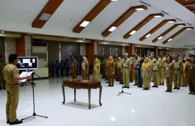 119 ASN Kota Tangerang Mulai dari Esselon III/a hingga IV/b serta Pengawas dan Dokter Berganti