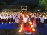 Sekda Membuka Pagelaran Seni Akbar Pondok Pesantren EI Huda Sukabakti