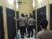 Piket SPKT Melaksanakan Pengecekan Tahanan di Rutan Polresta Tangerang, Foto. (Istimewa)