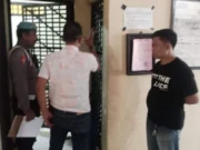 Personil Polsek Rajeg Polresta Tangerang Rutin Melaksanakan Pengecekan Ruang Tahanan, Foto. (Istimewa)
