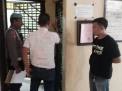 Personil Polsek Rajeg Polresta Tangerang Rutin Melaksanakan Pengecekan Ruang Tahanan, Foto. (Istimewa)
