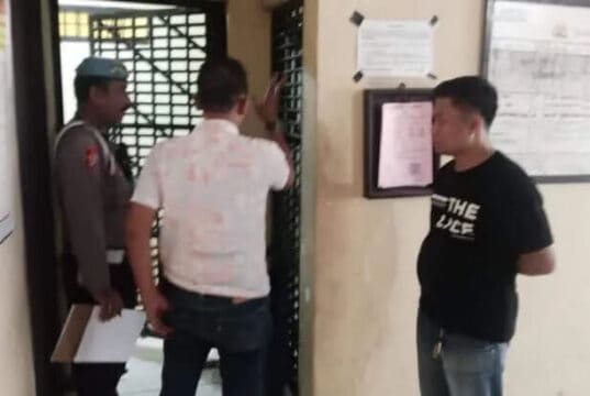 Personil Polsek Rajeg Polresta Tangerang Rutin Melaksanakan Pengecekan Ruang Tahanan, Foto. (Istimewa)