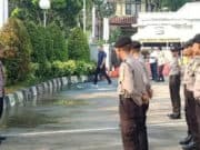 Brigadir Baru Purwanto Pimpin Apel Siswa Latja, Foto. (Istimewa)