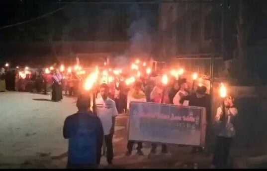 Peringati 1 Muharam 1445 H, KB YPI Miftahul Ulum Mekarjaya Ajak Masyarakat Semarakkan Pawai Obor