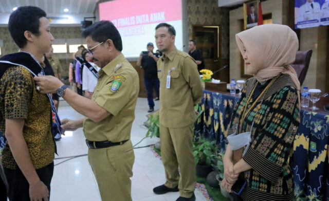 Seleksi Duta Anak Kota Tangerang, Ini Pesan Wakil Wali Kota Sachrudin