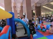 Sehari, Gedung Pemkot Tangerang Jadi Arena Bermain Anak Yatim