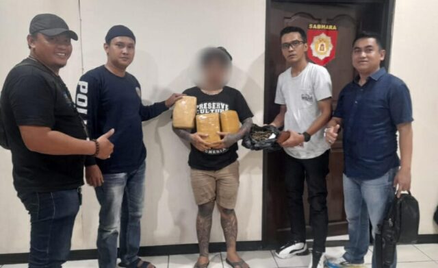 Polsek Neglasari Gagalkan Peredaran Narkoba Jenis Ganja di Kota Tangerang