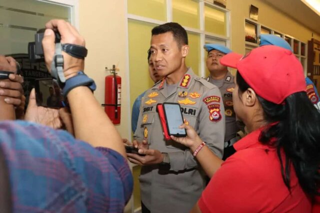 Kapolresta Tangerang Kombes Pol Sigit Dany Setiyono menjelaskan,Foto.(Istimewa)