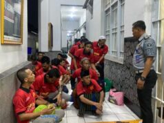 Proses pemindahan dilakukan sesuai SOP 30 orang narapidana tersebut di pindahkan ke Lapas Kelas I Tangerang. Foto. (Istimewa)