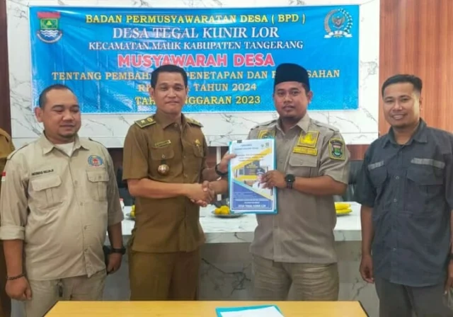 Pemdes Tegal Kunir lor adakan giat Musyawarah Pembangunan Desa (Musdes) TA 2024, Foto. (Istimewa)