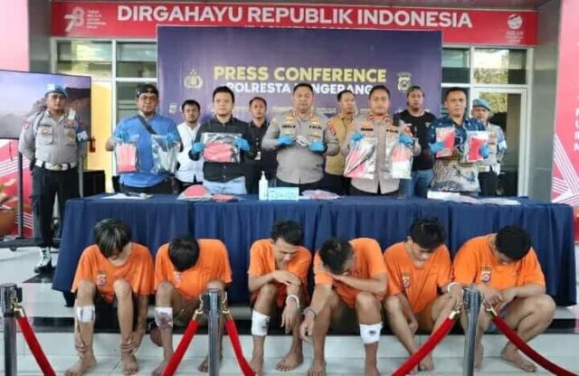 Satuan Reserse Kriminal (Satreskrim) Polsek Panongan, Polresta Tangerang, Polda Banten, Foto. (Istimewa)