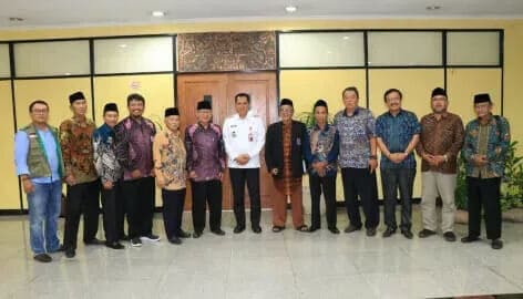 Penjabat (Pj) Bupati Tangerang Dr Andi Ony P, M.Si menerima kunjungan Forum Kerukunan Umat Beragama (FKUB) Kabupaten Tangerang, Foto. (Istimewa)