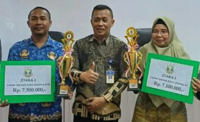 Inspiratif, SDN Gondrong 3 Kota Tangerang Juara 1 Lomba Sekolah Sehat se- Banten