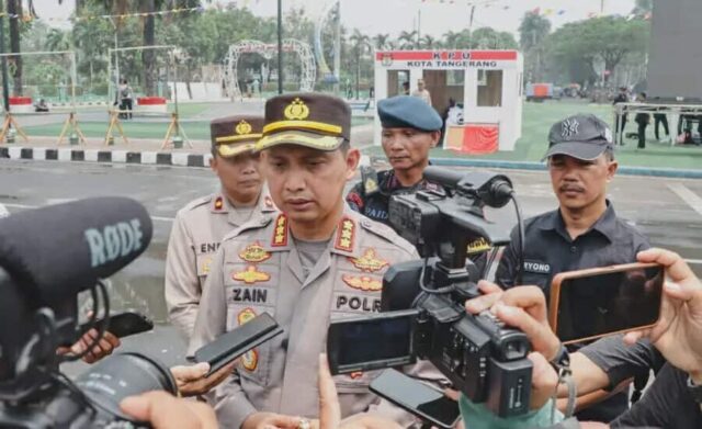 Simulasi Sispamkota Tangerang, Kapolres Sebut TPS Sangat Rawan Tidak Ada